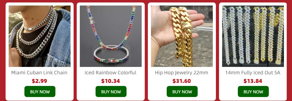 Chaîne et bracelet ornée de pierres en diamant Mixte