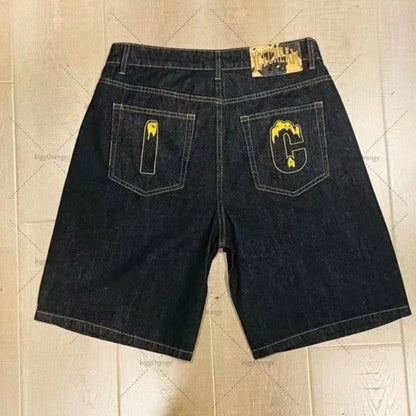 Shorts Streetwear pour hommes, impression de motif rétro