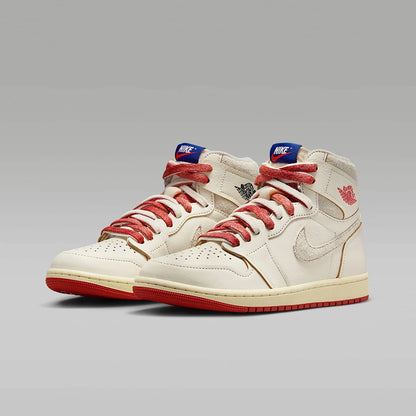 Chaussures BEIGE pour femmes Nike Air Jordan 1 High OG