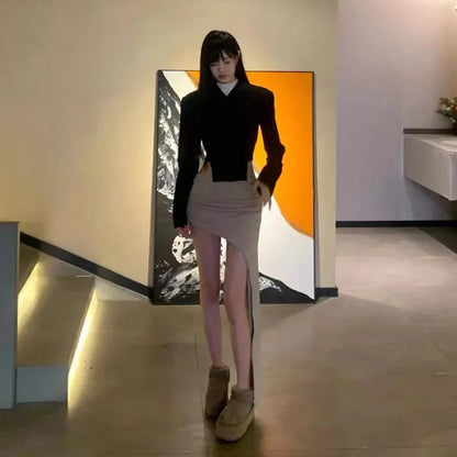 Slim Jupe Fashion et Sexy Pour Femme