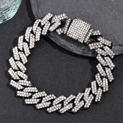 NOUVEAU Bracelet mixte Iced Out