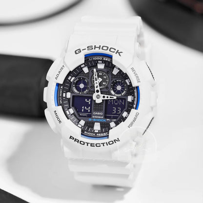 Montres Casio G-SHOCK GA-100B-7A multi-fonctionnelles