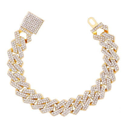 NOUVEAU Bracelet mixte Iced Out