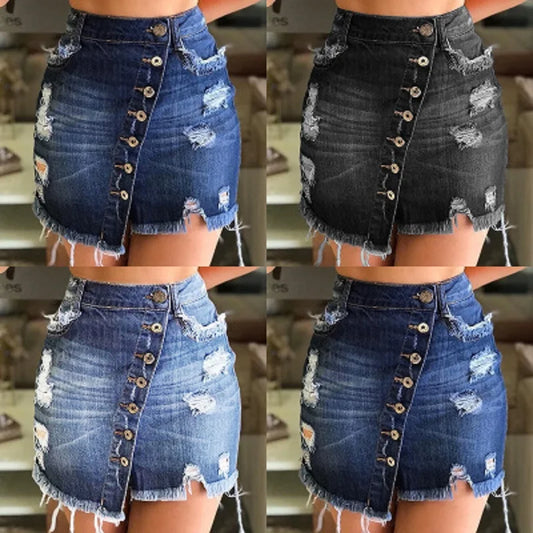 Jupe Déchirée Pour Femme