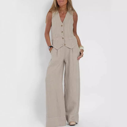 Nouveau gilet à la mode et Pantalon pour femmes