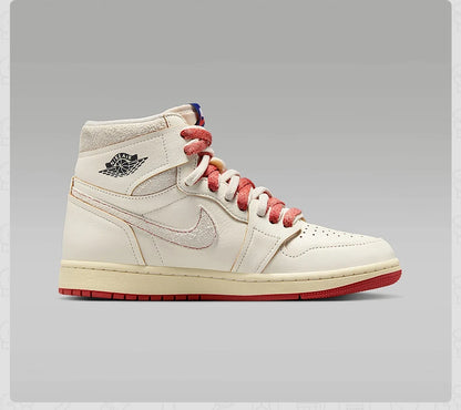 Chaussures BEIGE pour femmes Nike Air Jordan 1 High OG