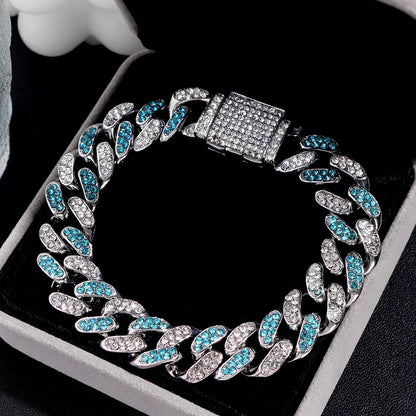 Bracelets hip-hop ICE pour hommes et femmes haute qualité