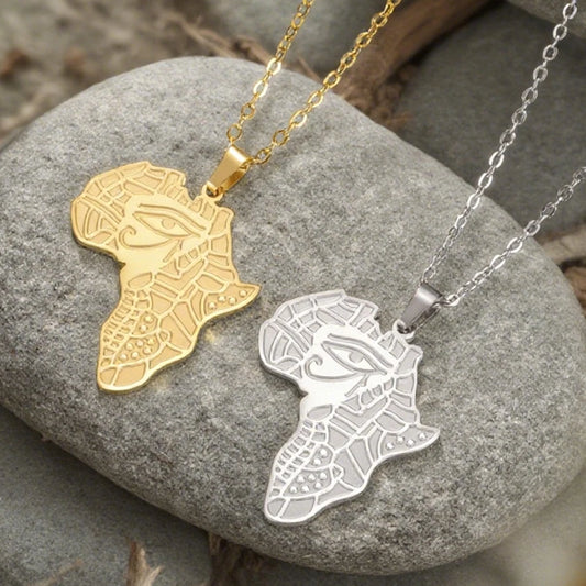 Pendentif Collier Œil d'Horus Talisman de Protection  Bijoux Égypte Ancienne
