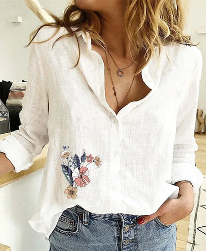 Vêtements pour femmes Chemises pour femmes Tops T-shirts en coton lin