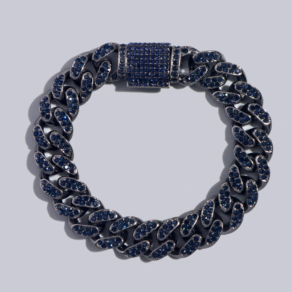 Bracelets hip-hop ICE pour hommes et femmes haute qualité