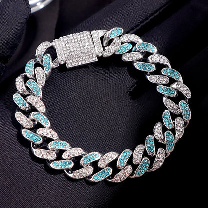 Bracelets hip-hop ICE pour hommes et femmes haute qualité