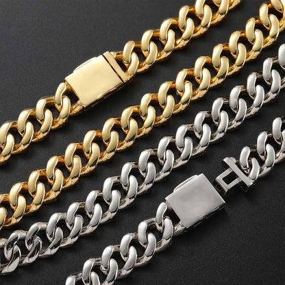 Chaîne et bracelet ornée de pierres en diamant Mixte