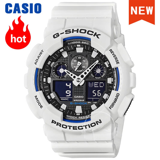 Montres Casio G-SHOCK GA-100B-7A multi-fonctionnelles