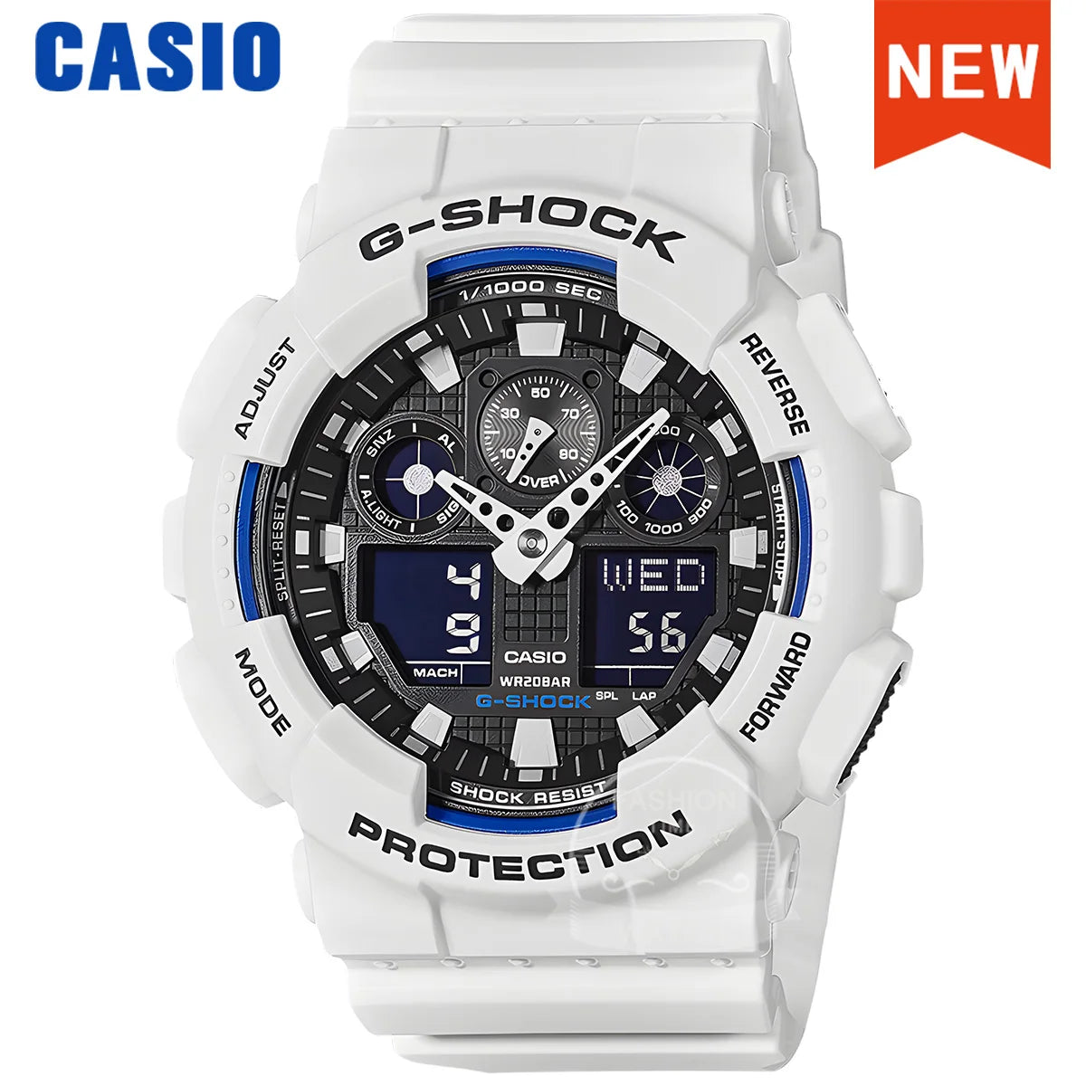 Montres Casio G-SHOCK GA-100B-7A multi-fonctionnelles