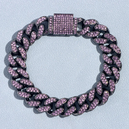 Bracelets hip-hop ICE pour hommes et femmes haute qualité